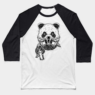 Graffiti Panda Baseball T-Shirt